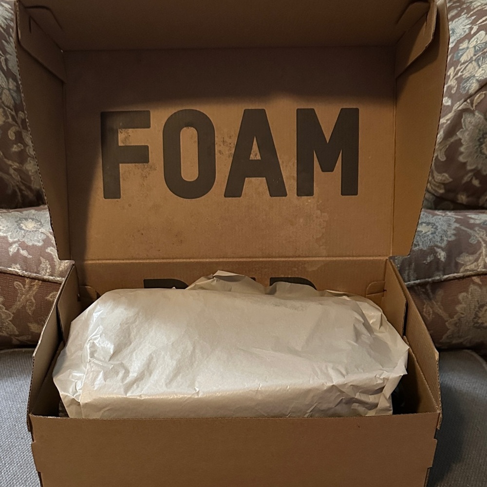 Yeezy cinder Foam runners